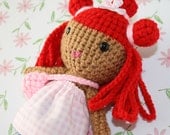 Pretty red hair doll