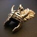 Sterling Silver Viking Helmet Pendant