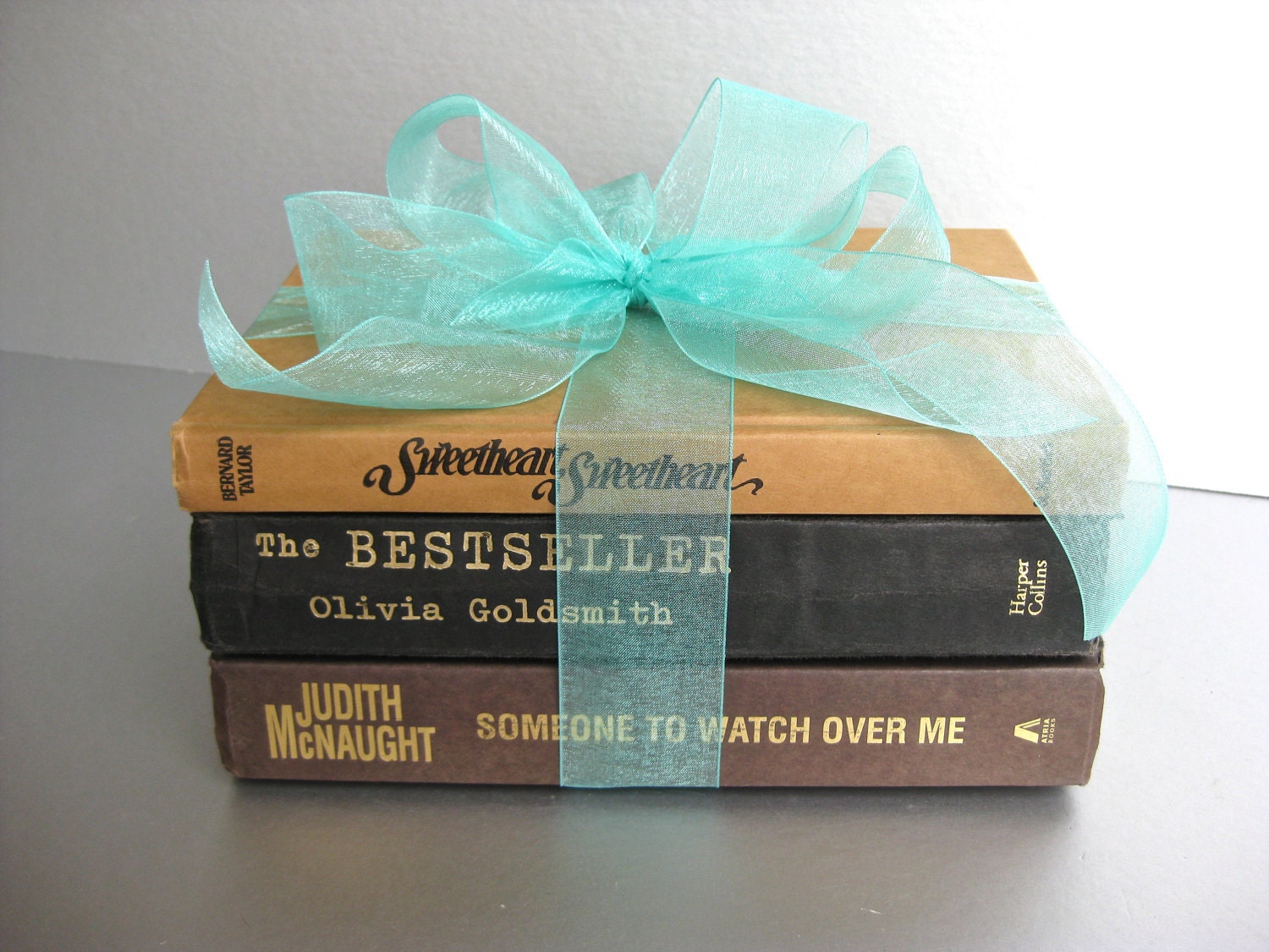 Vintage Book Bundle, Shabby and Chic, Cottage Chic, French Country, Old Books, Office Decor, Black, Gold
