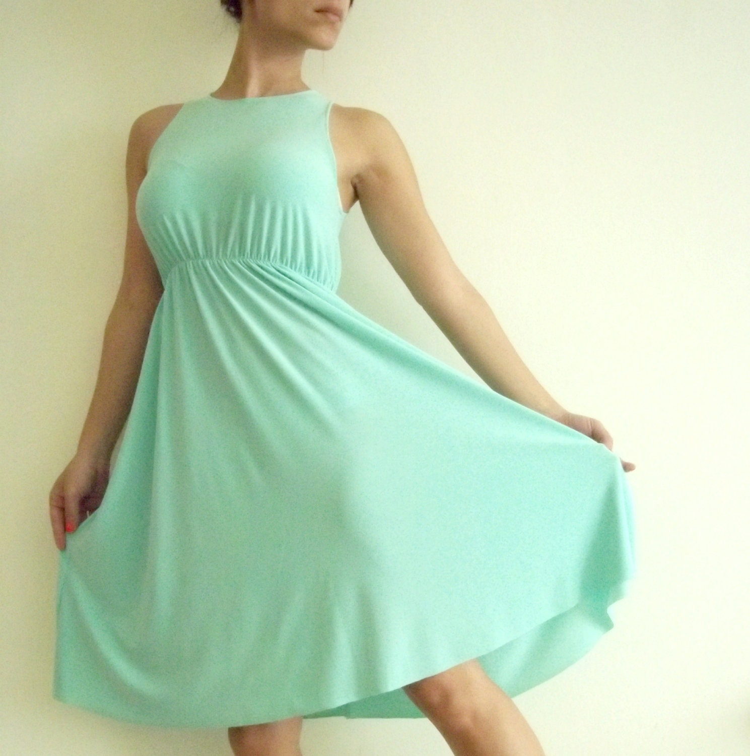 Women dress/ Bridesmaid dress/ Mint bridesmaid dress/ Maternity dress/ Women bridesmaid dress/ Cocktail dress/ Maternity clothing