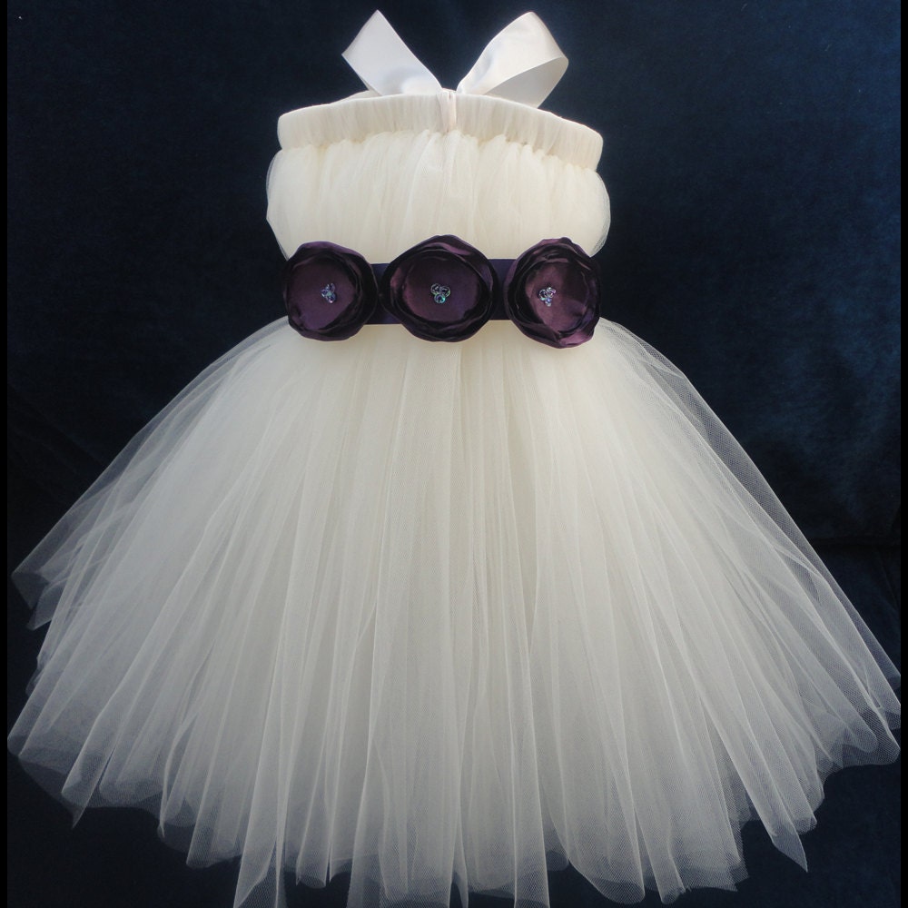 Ivory Flower Girl Dress