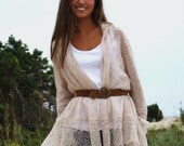 sweater  wrap in mohair fits for S , M,L  sizes made to order