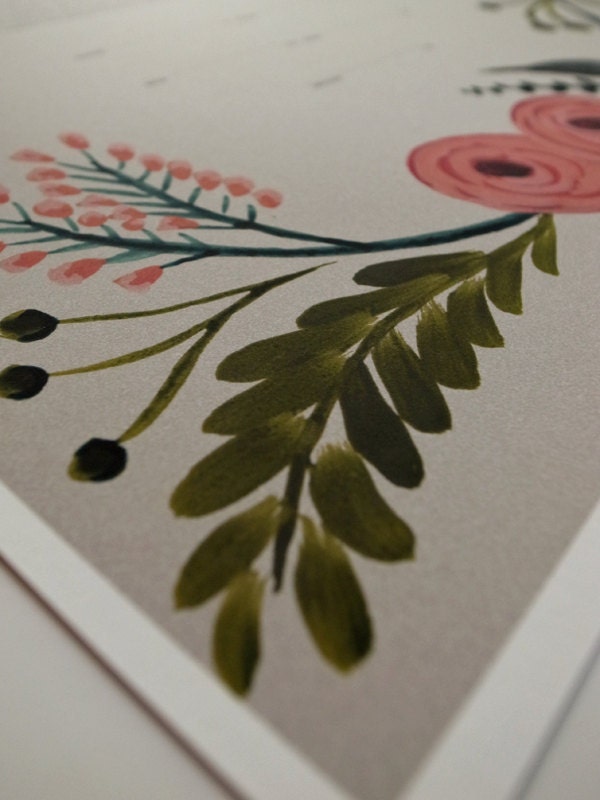 Ketubah - Spring Blooms
