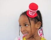 Dr. Seuss Tiny Top Hat Headband or Clip