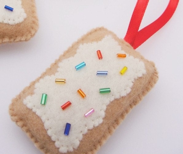 Toaster Pastry Christmas Ornament