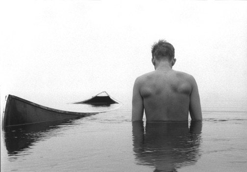 To Live for the Lake, self portrait
