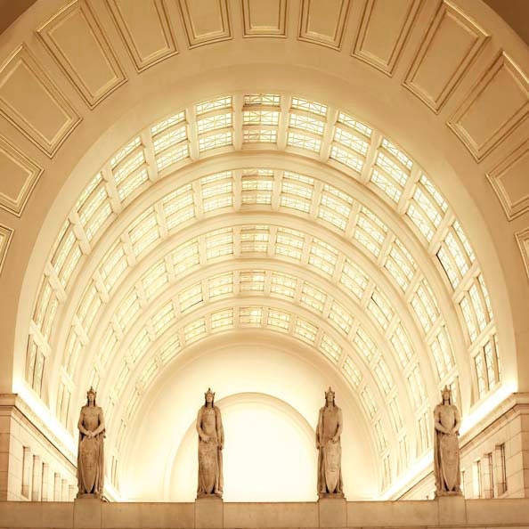Photography, Union station, Art Deco, decor, Washington, DC, wall decor, yellow, Ombre, Architecture soldiers, ceremony, 8x8