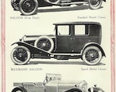 Vintage Reprint Folder "The Three Litre Bentley" from 1928
