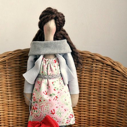 Custom OOAK Fabric Doll Made To Order