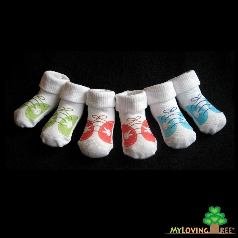 6 pairs of Bunny Rabbit newborn infant baby Shoe Socks for boys and girls unique baby shower gifts Il_170x135