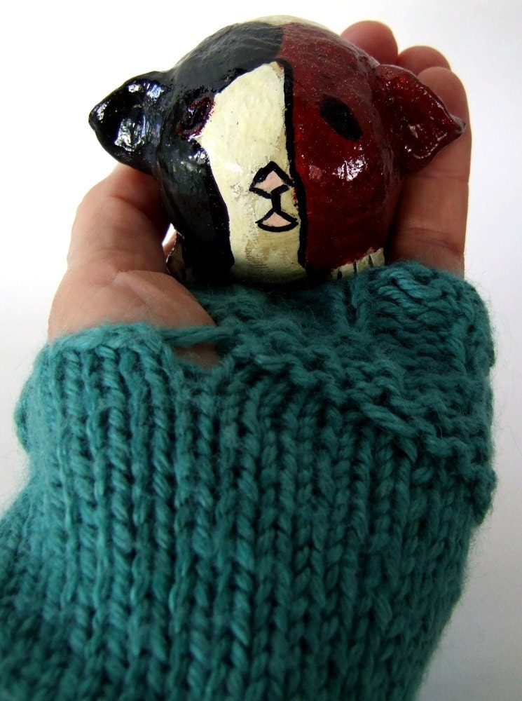 Guinea Pig Round Figurine Creativity Fertitlity Sculpture