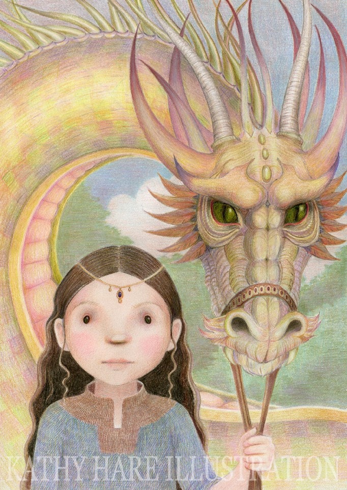 Layla, Dragon Rider   -   Large print