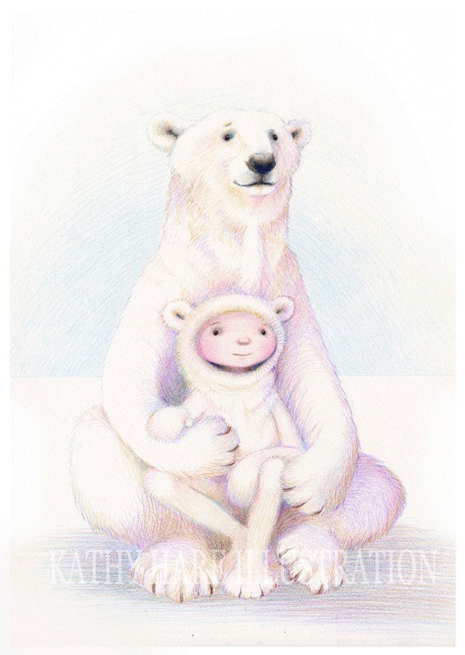 Little Bear   -   large print A3