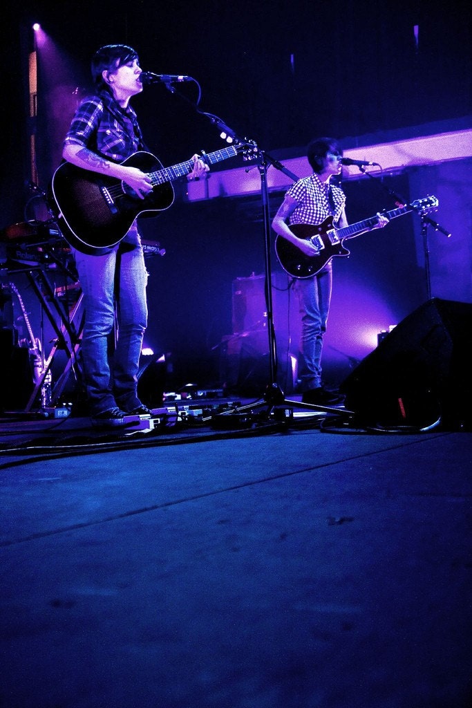 Tegan and Sara in NYC - Fine Art Print - 8x10