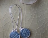 Las Vegas Bellagio. Photo Earrings. Sterling Silver