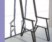 Metal Leg Set, For Park Or Garden Long Wooden Bench with Back,Table Chair Frame Unfinished