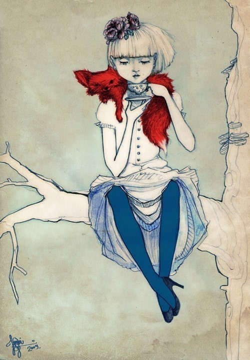 my cup of tea - A3 art print