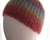 Muticoloured Ribbed Beanie for Small Child