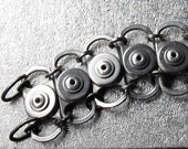 Chunky Recycled Metal Ring-pull Bracelet