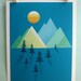The Sun Sets Print