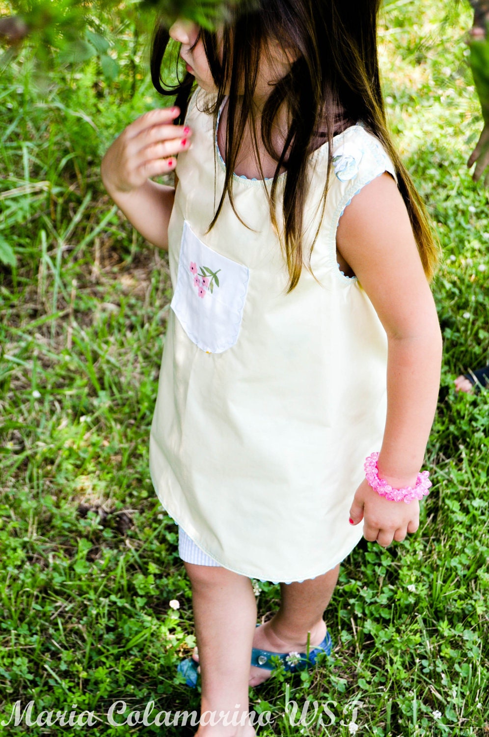 Reversible Shabby Chic Pinafore Top and Bloomer Shorts  SET ready to ship  for girls sizes 4-6, spring fashion, ooak one of a kind