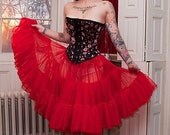 Retro Girl 3-Tier Soft Chiffon Crinoline - 23 inches