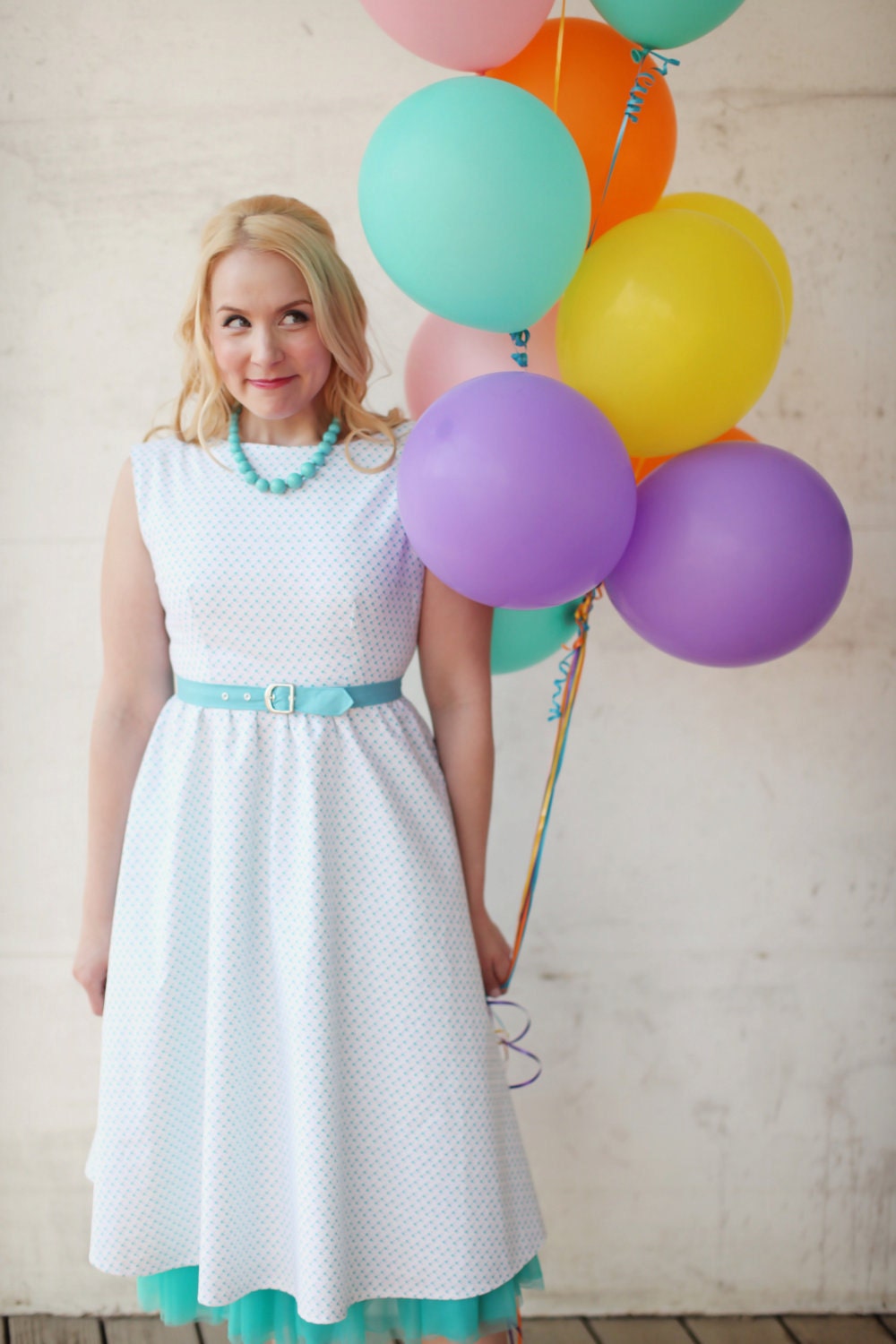 Modern Vintage Boatneck Dress