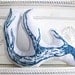 Decorative Antler Pillow. Woodblock Printed. 18X24 in. Choose ANY Color.