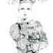 Print of Ink Illustration Watercolour Fashion Illustration. Titled - Loveink one