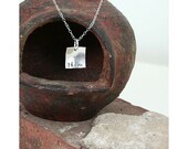 Handstamped Mom Necklace