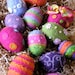 PATTERN-BOOKLET. A Knit & Felt Wool Eggs Pattern