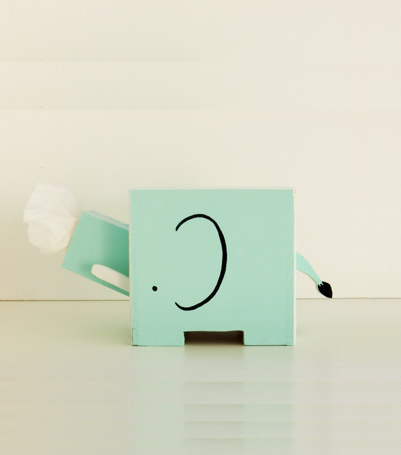 Elephant Tissue Holder - Ships May 24th