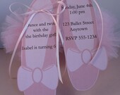 My Little Ballerina...Customized Ballet Slipper Party Invitations Il_170x135