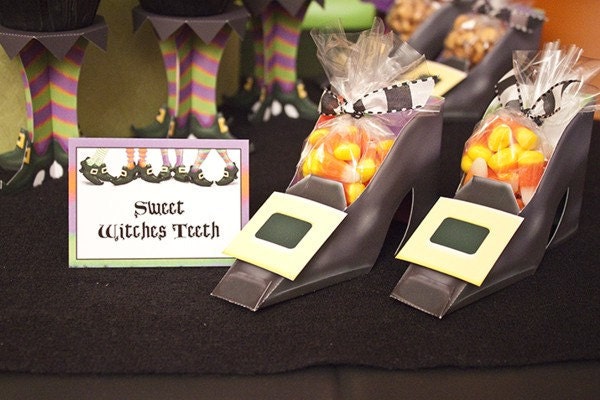 Witch's Shoe Favor Box - DIY Printable PDF Il_570xn