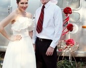 Tea Length Retro Wedding Dress - Maggie May