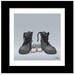 Combat Boots and Baby Shoes - 7x7 print