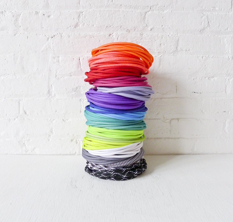 Design A Custom Hanging Light Lamp w/ Color Cord Pendant- 4ft Max Length