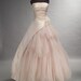 Romantic Pink Wedding Dress with Tulle