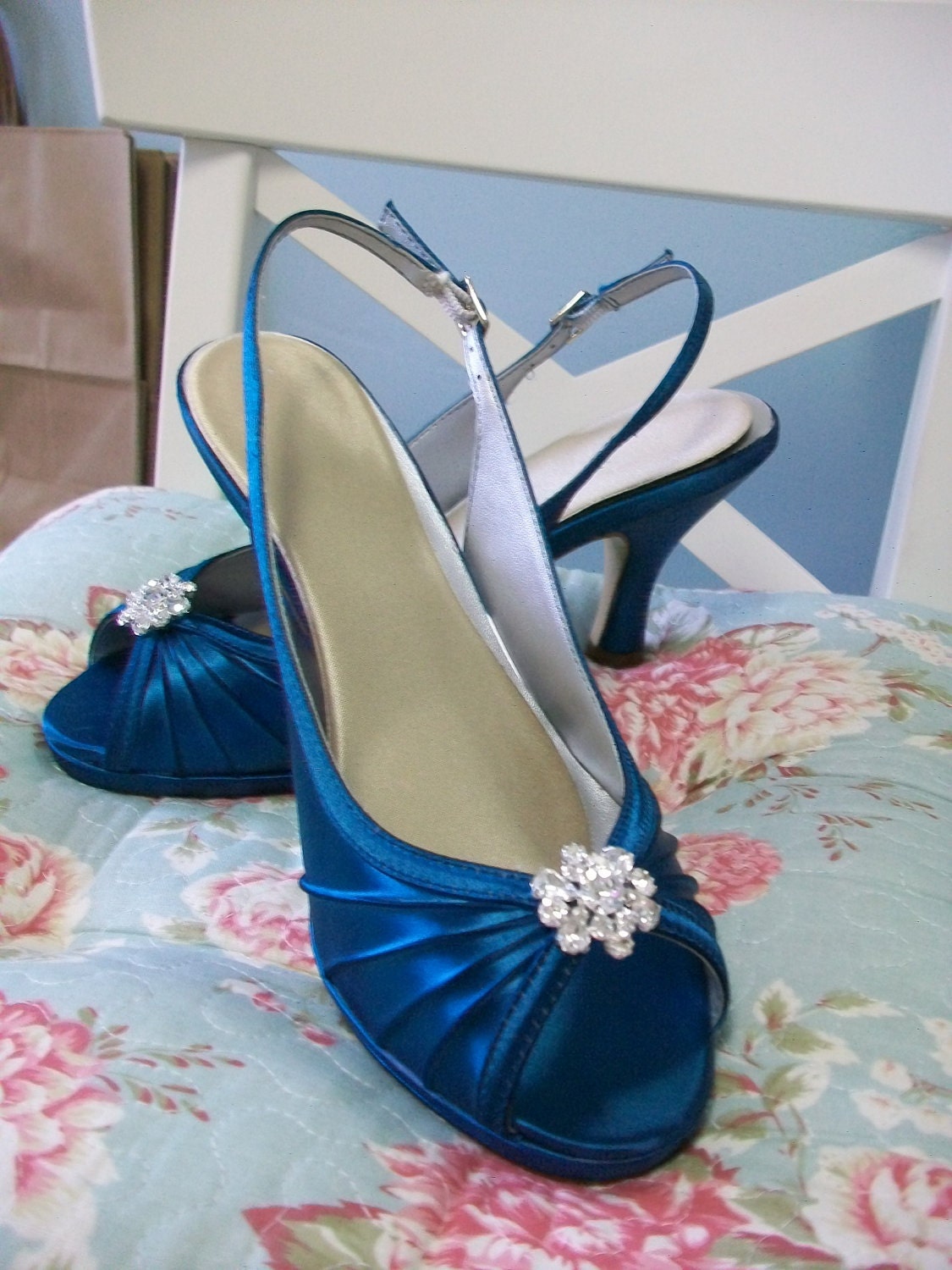 Wedding Shoes  - Slingback 100 Colors