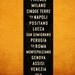 VIVA ITALY Bus Roll Poster Art. Typography Print. Canvas Subway Sign. Tram Scroll. 20.5 x 60