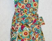 Vintage Style Paisley  Apron
