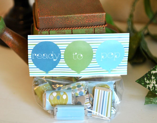 Ready To Pop Baby Shower PRINTABLE Fold Over Favor Tags (INSTANT DOWNLOAD) by Love The Day Il_170x135
