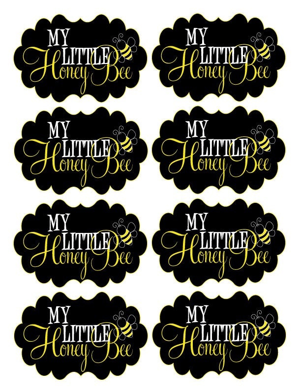 Honey Bee PRINTABLE Favor Tags from Love The Day Il_570xn