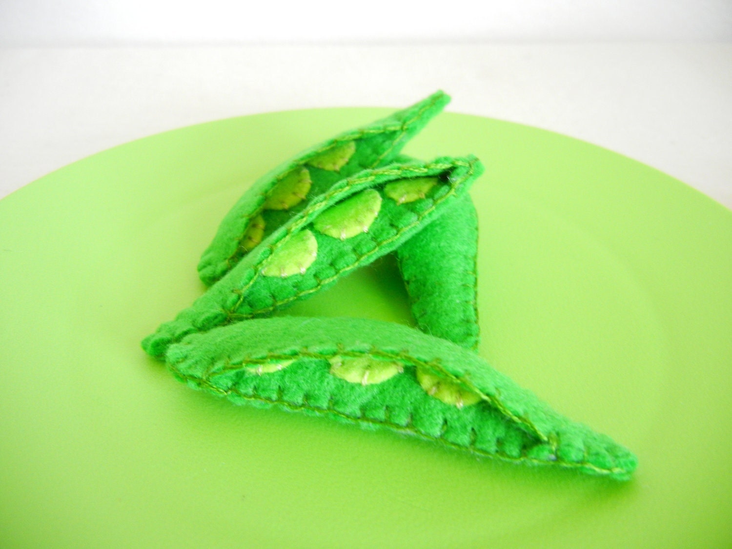 Plentiful peas, pretend food