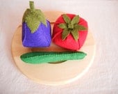 Felt Veggie Set