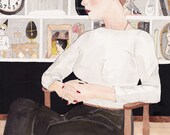 The Gentlewoman , A4 cardstock print