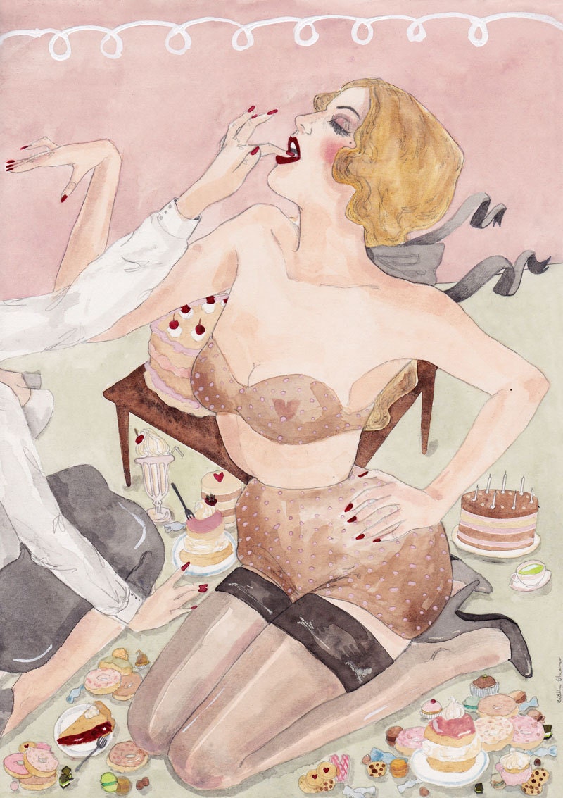 Indulge Me, A4 cardstock print