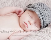 Baby Boy Hat, Baby Boy Crochet Hat, Gray Newsboy Hat Infant Hat Newborn Hat Baby Boys Baby Hats Crochet Hat