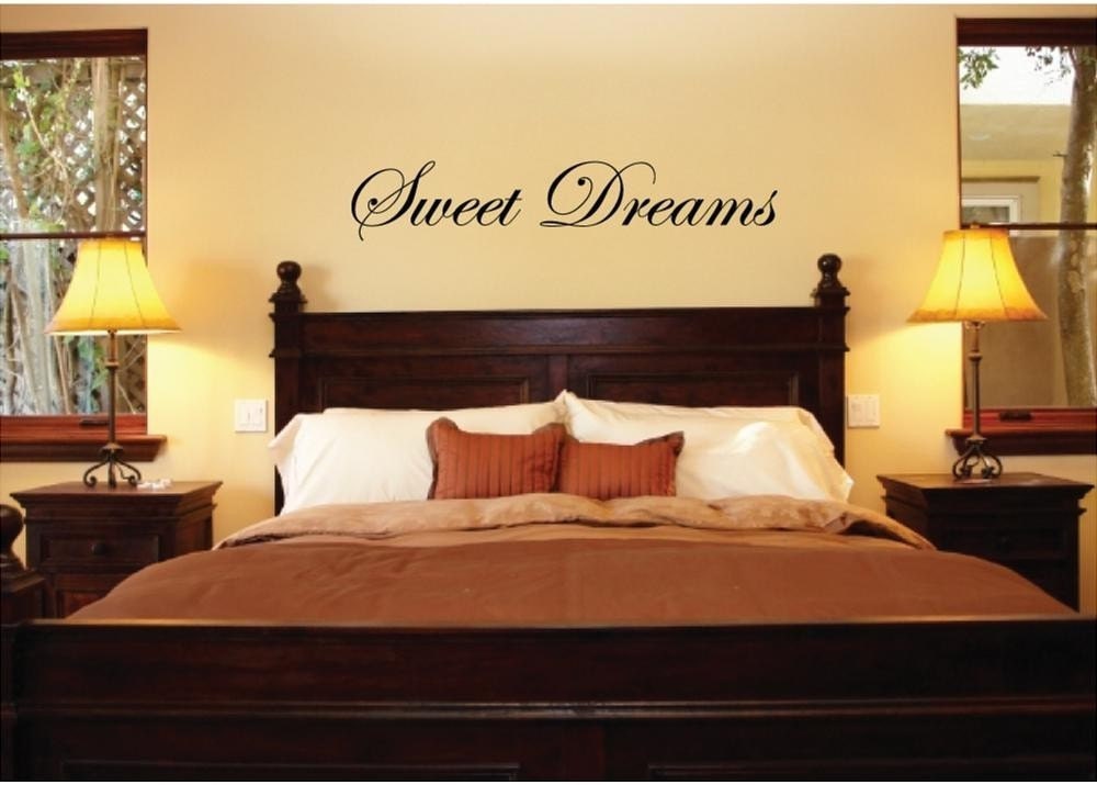 Wall Decals Wall Words Art Wall Stickers Vinyl Lettering Home Decor- Sweet Dreams