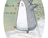 The Snowy Height - A5 print